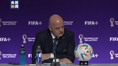 卡塔尔世界杯开赛 国际足联主席怒怼西方喷子：冲我来！