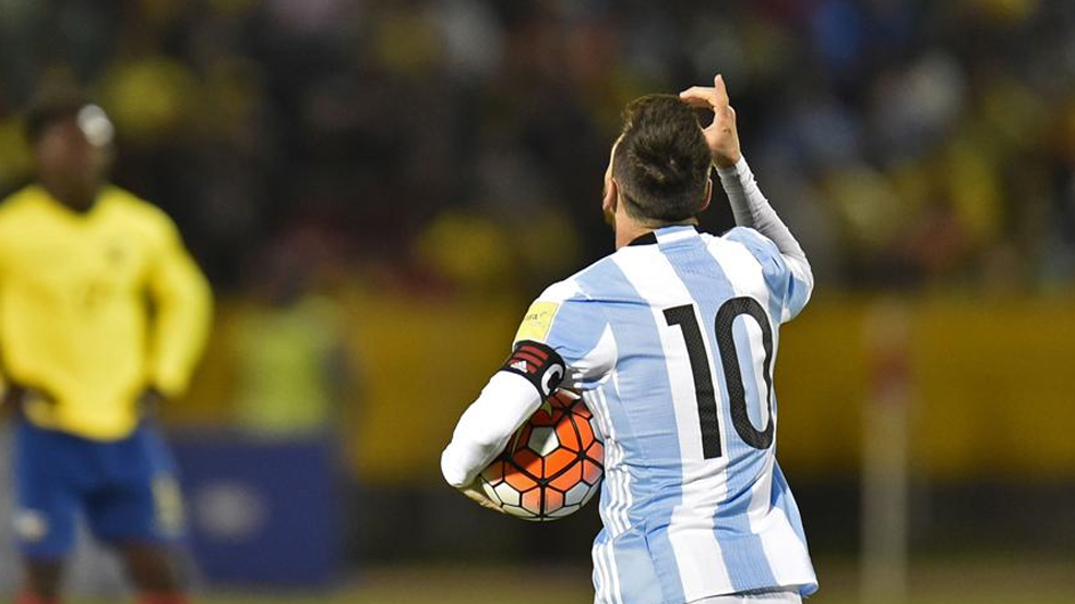 梅西一己之力将阿根廷送进世界杯决赛圈