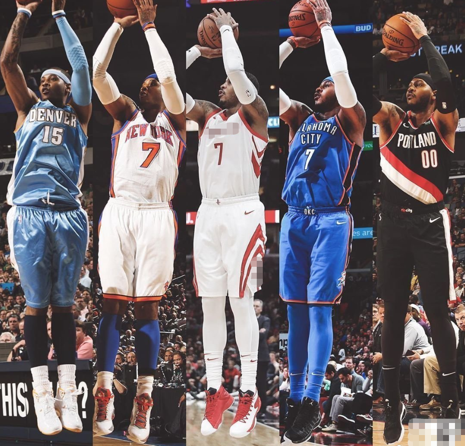 nba哪些球星有签名球鞋(NBA仅8人拥有10代签名鞋：现役5人，库里未上榜，两人出现很意外)